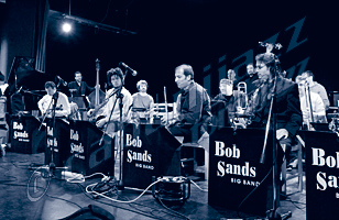 Bob Sands Big Band. Foto: Sergio Cabanillas