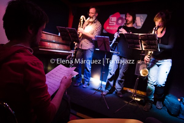 The Black Sabbath Clarinet Trio @ Soda - photo by Elena Marquez