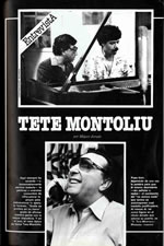 Tete Montoliu: entrevista con Miquel Jurado (Quàrtica Jazz #1, Abril 1981) [Tomajazz recupera... una entrevista de jazz] 1