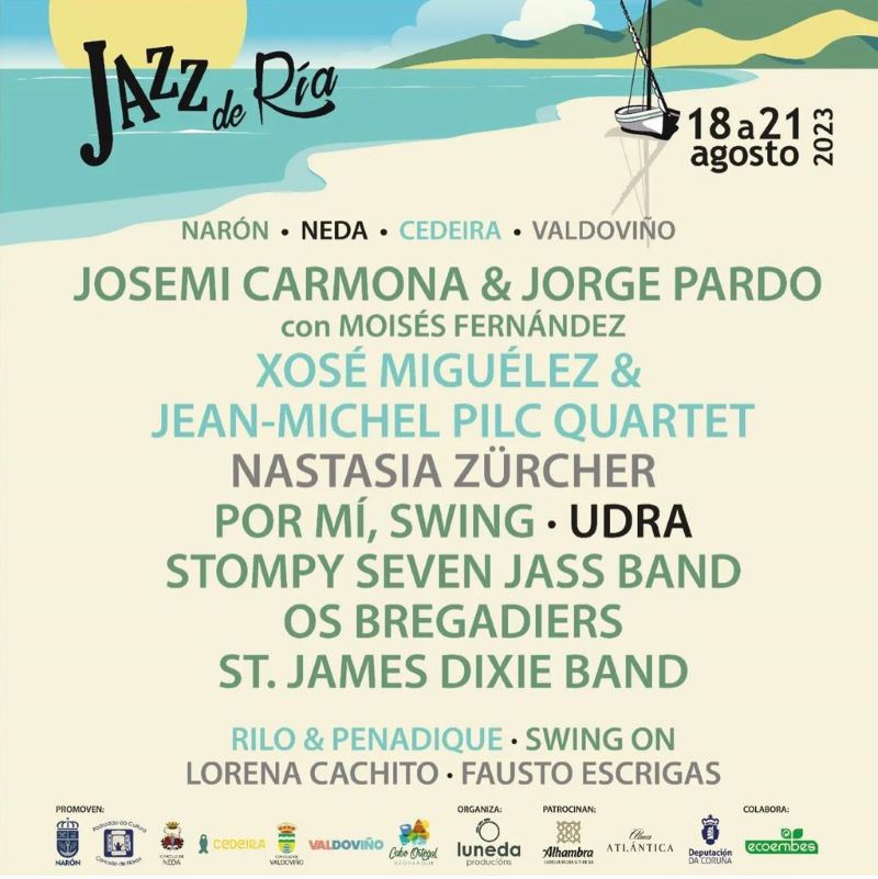 VII Jazz de Ría 2023 (Narón Neda Cedeira Valdoviño, La Coruña. 18